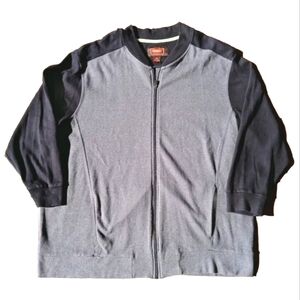 The foundry long and tall full zip sweater men's size 4XL
